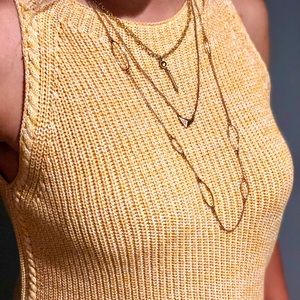 🌻3/$15🌻 NWT LUCKY BRAND TRIPLE LAYER NECKLACE